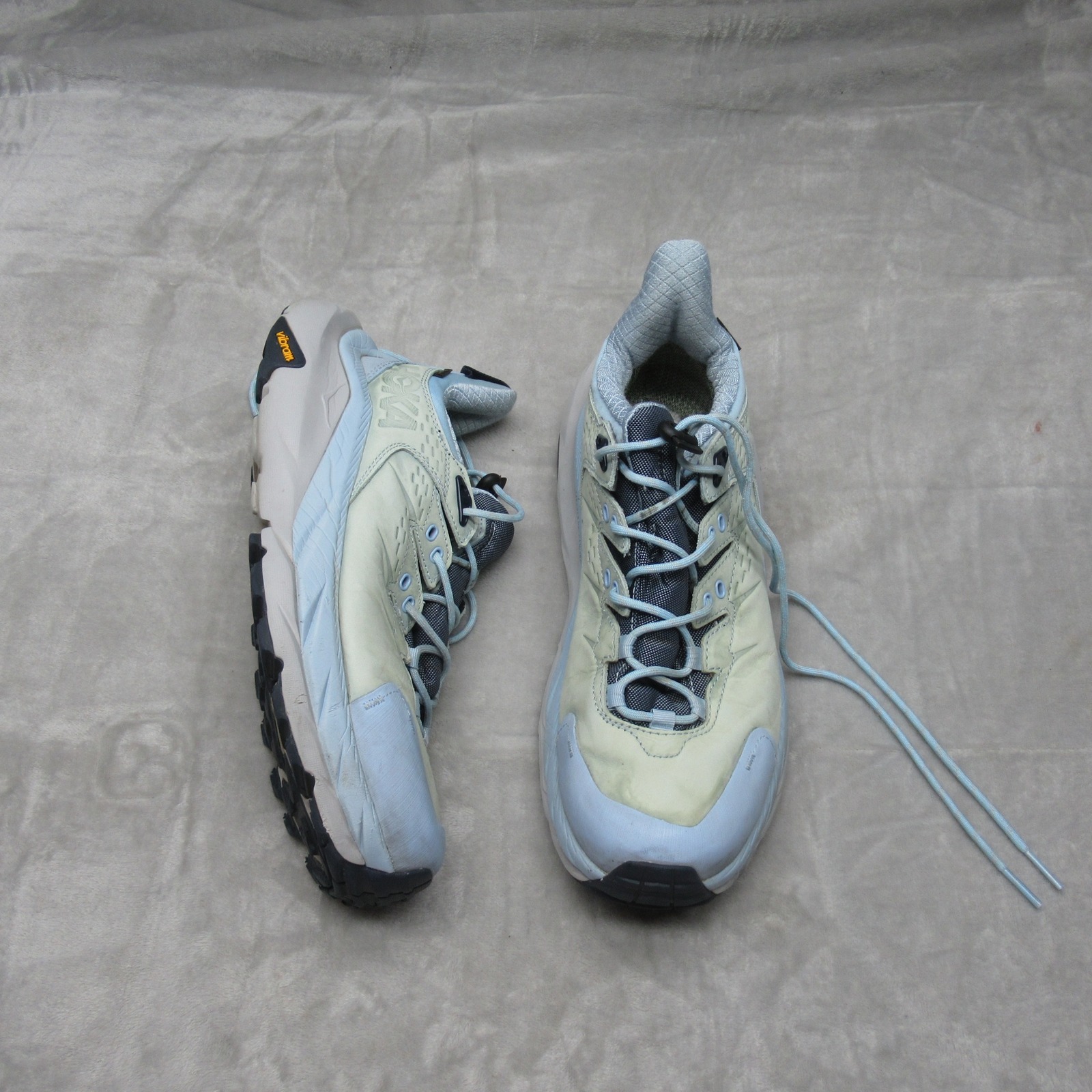 Hoka Womens 10.5b Trail Shoes Blue Kaha 2 Low Gtx Hiking Lightweight Gore Tex